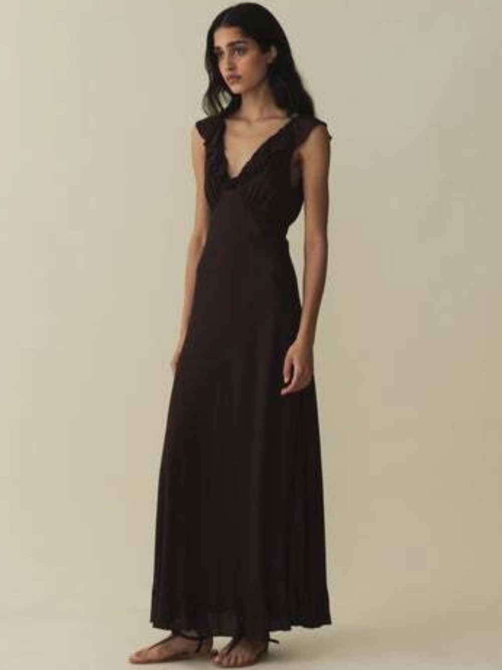 Doen Alexis dress in Noir / midi dress / new without tags